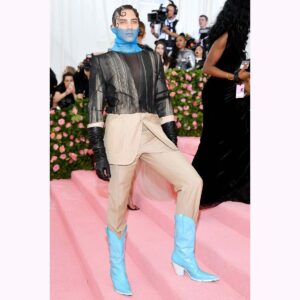Cody Fern Instagram - @maisonmargiela by the one and only @jgalliano 

Fashion Direction @nicolaformichetti 
Hair @koji_ichikawa 
Grooming @jamie_grooming