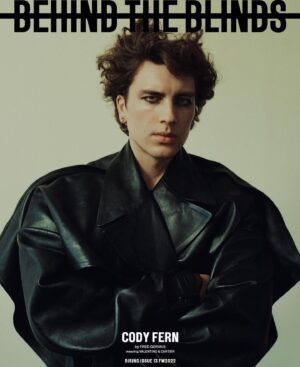 Cody Fern Instagram - BTB 13 
RISING 
@behindtheblinds   @fredgervaisd 

- - - 
Photography by @fredgervaisd 
Fashion by @jonathan_huguet 
In Conversation @pm.onufrowicz
EIC Michael Marson @badmickey
Production by @nancygrantbonjour 
Hair by Dennis Lanni @dennislanni
Make-Up  @samvissermakeup
Production design @kenny_dvl

Wearing @maisonvalentino @cartier 
_
#BehindTheBlindsMagazine
#BTB13 #Rising Issue