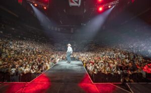 Cody Johnson Instagram - Thanks y’all for a sold out show at @bridgestonearenaofficial that set a record for the most tickets ever sold by a male artist for their debut performance. I’m blown away and grateful for every last one of y’all. We’re just getting started #cojonation!

Photography - @jttex