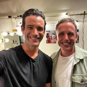 Colin Donnell Instagram - For a very long time now this guy, @djjohnrichards, has been a part of my mornings and now my family’s mornings. He’s shaped my taste in music as much as anyone out there but more importantly he’s created a community that lives up to their credo “You Are Not Alone”. More times than I can count John has played a set of music that was exactly what I needed to hear.

I’ve gotten to know John and his wife Amy @craftandclinic over the years online and even got the chance to guest on their podcast @thedrandthedj (check it out it’s wonderful) but this was the first time we’d ever met in person. It was so great to meet someone I’ve been a fan of for so long.  He was every bit the great, generous, fun, insightful, honest guy I thought he would be. 

I’m rambling but John and @kexp have meant a great deal to me over the years. It’s not just a radio station and he’s certainly not just a DJ. It’s a community of people listening all over the world to music that heals and it’s a daily reminder that I am not alone. You are not alone. This was a cool meeting. Thanks for coming to the show John.

#YouAreNotAlone #MusicHeals
