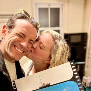 Colin Donnell Instagram - A week gone from closing @sharkonbroadway and still recovering but I just wanted to give a(nother?) thank you to everyone who made the show possible and to everyone who came through to see us 🦈

And to this wonderful woman, thank you doesn’t even come close to covering it, but thank you @pattimurin. ❤️💥