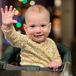 Colin Donnell Instagram - Our baby is ONE today!!! One whole year with this delightful, curious, cautiously judgmental and happy baby. Lorelai Grace Donnell, you have made our family complete, and I can’t wait to see who you become as you grow. We love you!!!