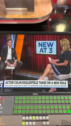 Colin Egglesfield Instagram - Thanks @arizonasfamily, cerretanews and @cbstv for having me on today to chat about my next book and book launch!
✨💫💥💯
Join me May 29th here in Scottsdale for my launch party at @buckandrider_nscottsdale!

Comment ‘PLAYBOOK’ below for more details and to get tix!

My Agile Artist 90 Day Playbook will change the way you dream and plan your biggest and most ambitious goals in life AND make the integral daily actionable steps more fulfilling and fun!
😎✨💥💫

You’ll be able to order the Playbook everywhere books are sold on the 29th as well!!

And thank you @nicolemyden for continuing to make my dreams come true! 

See you all soon!! 
✨⭐️🫶
#agileartist #dailyplanner #playbook #goals #dreams #manifest