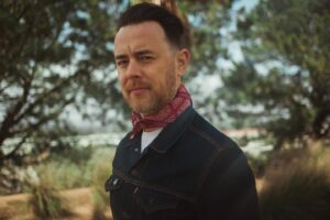 Colin Hanks Instagram - entering 2022 with a kerchief & a backup kerchief for good luck. We’ve got our New Years Sale going on now over at @hankskerchiefs - Buy one, get one 50% off! See you in the future ✌️