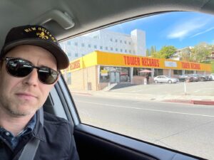 Colin Hanks Instagram - Painted this building years ago for the world's coolest premier party for a documentary. Pleases me to no end that the signage is still up