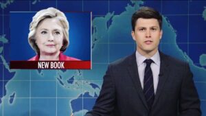 Colin Jost Instagram - Cut from dress on Saturday. Apparently you're not even allowed to fake curse when your show is live in LA at 8:30. Warning: May be too graphic for toddlers in the 1870s.