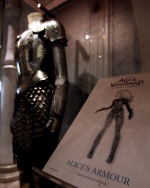 Colleen Atwood Instagram - Alice's armour from Alice in Wonderland