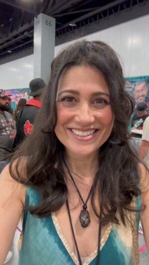 Colleen O'Shaughnessey Instagram - Day 2, Miami! We’re at the Miami Beach Convention Center for @otakufestfl come say hi!

Naruto panel today at 4:00
Sonic panel Sunday at 12:30

#tails #ino #naruto #sonic