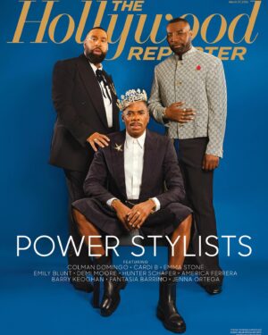 Colman Domingo Instagram - Whew. What a Cover. Dropped today. ✨✨✨✨ 👑 The Hollywood Reporter @hollywoodreporter
Colman Domingo   Wayman Bannerman   Micah McDonald 

@kingofbingo @waymanandmicah @waydb @mcdonaldmicah 

Photographer: Munachi Osegbu @munachiosegbu 

Domingo Groomer: Jamie Richmond @jam_rich 

W M Groomer: Amber Amos @ber_amos 
Video: Jordan “Ace King” @Aceking
Location: L’Ermitage @lermitagebh