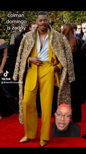 Colman Domingo Instagram - @kingofbingo is truly a fashion gawddd😭🫶🏽 #Danielfunnyashell #Explore #colmandomingo #Fashion #Danielfunnyashelll