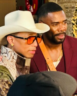 Colman Domingo Instagram - Thank you @louisvuitton the new menswear collection is a dream. @pharrell 🖤🖤🖤