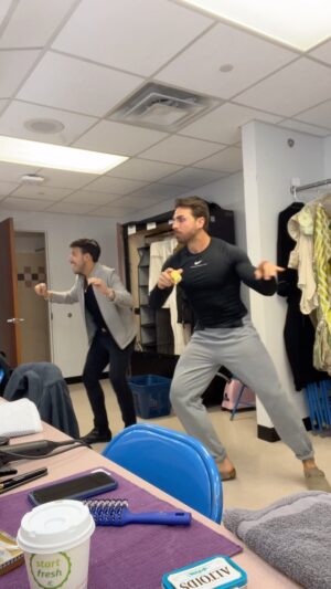 Colt Prattes Instagram - “Who wants to live in trouble and strife…” 

Candi Stanton with the good vibes 
___

@aladdin @aladdin_tour @ben__chavez @barijames #broadway #broadwayshow #aladdinmusical #backstagelife #dressingroomgoals #youngheartsrunfree #dancerforlife