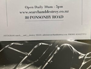 Con O'Neill Instagram - Auckland peeps this is Alison and this is her shop ...'search and destroy'...if retro clothing, great music, wonderful people and the best coffee in Aukland is your thing pop along 
#aucklandnz 
#ofmd