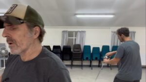 Con O'Neill Instagram - OFMD pre season 2 rapier sword training with the wonderful @eldredd_wolf #ofmd #swordplay #izzyhands #rehersals
