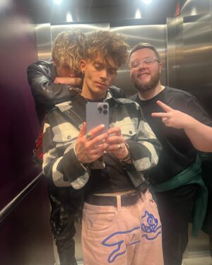 Connor Ball Instagram - Royal Albert Hall twice in one week baby! Thanks for having us down to see @machinegunkelly do his thing, killllleeddd it 🤘🏼