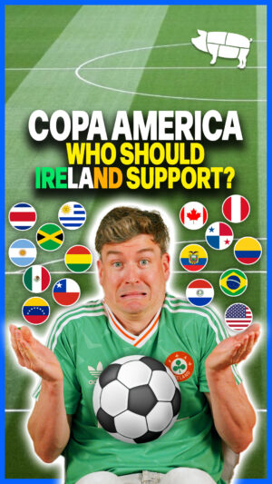 Conor McKenna Instagram - Who should Ireland Support in Copa America 2024? ⚽