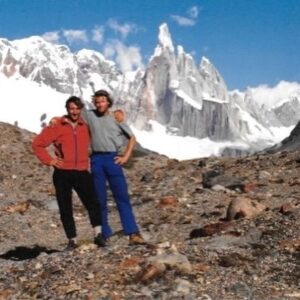 Conrad Anker Instagram - John Middendorf, "Duecy" in the Valley, was the leader of Big Wall climbing in the 1990s. His first ascent of the Atlantic Ocean Wall on El Capitan was the springboard for adventures in the Great Ranges. 

The ascent of "Grand Voyage" set a high bar for self sufficiency and determination. The photos of the tower and post summit portrait are courtesy of @acekvale, photographer on the expedition. Xavier Bongard and John are seen racking up for the Swiss - American Route on the North Face of Angels Landing, Zion. 

John applied his engineering expertise to designing and manufacturing wall climbing accoutrements. The art of @johnjmcmullen ushered in the brand and along with watercolors from John Svenson of Alaska. The Beak, an adaption of the CrackNUp envisioned with Jim Bridwell,  helped open up the arcane craft of aid climbing. The D4 hammer is well respected and sought after if the task necessitates a hammer. He designed the Cliff Cabaña portaledge and then later the D4 ledge, spinning the axis and bending corner technology. 

John's knowledge of climbing history and  equipment has helped us understand where we are today and the importance of documenting the past. Funny storm slide courtesy of Jimmy Dunn. 

30 years ago we climbed Cerro Torre together. The memories of base camp with Kennan, Topher, Ermanno, Paul, Rolo, Teo and a host of others center on keeping occupied during bad weather. We had a lots of fun.

With empathy for the family of John. 

#climbing #bigwall #portaledge #yosemiteclimbing