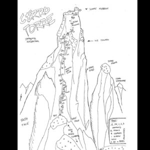 Conrad Anker Instagram - 30 years ago today,  the last day of the year,  @johnmiddendorf4 and I climbed Cerro Torre, Patagonia via the Compressor Route. (South East Ridge) Established in 1970 by Cesare Maestri with a gasoline powered drill, the controversial route sported a stack of bolts and was the quick way to the top. 

John and I enjoyed the climb,  yet these was something amiss. The wildness of this peak was sacrificed for human ego. Maestri, making up for his fanciful ascent of 1959, bolted the peak into submission. 
 
In 2012 the late Hayden Kennedy and 
@jason_kruk removed the bolts, giving the mountain its power back and creating controversy.

If Cerro Torre is a peak that you are interested in please listen to @climbinggold. The recent season includes the Maestri Mystery with insight from @kellycordes, author of "The Tower", the definitive book on this subject.

In reviewing my journal from 30 years ago I reflect on how climbing has changed. Even if we have better weather  forecasts and lighter & stronger gear, the sense of self discovery one gets from a proper Patagonian beat down still remains. This primal connection to living is as real as it gets. 

First photo of the Cerro Torro group from the summit of Chalten by Galen Rowell.