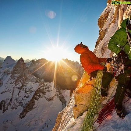 Conrad Anker - 11.9K Likes - Why climb? If you have dedicated your life to the game of gravity you ask yourself why. Your family asks why. Society asks why. The answer is unique to each person. Perhaps it doesn't need to be answered?
On a personal level it's the bonds of friendship that make this pastime a treasure. We create a team for a shared goal, the foundation of which is trust. @renan_ozturk & @jimmychin built upon this over two expeditions to Meru Peak in the Garwhal Himal. Location also taps in as an answer to the why. One sees the minuscule, a RURP placement for instance, while being surrounded by the immensity of nature. When climbing there is a "is this real" reflection that brings life into focus. We would have our "is it real" perspective after a meager dinner. Climbing activates the problem solving logical mind while at the same time being quite primal. Maybe it's some sort of biological factory setting that we were born with? Anytime your life is on the line you're living analog.
12 years ago today we reached the summit. 15 years ago we turned back near the summit. Returning to the same mountain we were reminded that the summit is what drives us, yet the process of getting there is the hidden magic of life.
Forever grateful for my family for their support of this frivolous pursuit and to the team that brought @merufilm to audiences around the world.
When I meet the occasional person for whom the film is meaningful, I'm happy that they found climbing. Yet there is pause as they are about to embark on a journey that is experienced based. And if you climb long enough you'll understand that climbing makes us pay for the summit moments with the weight of loss.
Experience, is after all, the teacher.
@thenorthface_climb @ibexexpeditions
Photos by @jimmychin, slide six by @renan_ozturk (thank you)