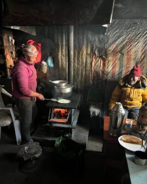 Conrad Anker Instagram - This past February we hiked to the LunagRi basecamp. It was a personal journey as my connection to @davidlama_official is via this peak and our shared ambition. In 2018 he finished the climb, which was one of his most significant ascents. 

@ghalchen @pemba_sharwa @manishh.t.p and I hiked up the NangpaLa Valley after a small storm. The pass has been closed for 16 years with a pack of wolves now settling in.  The yak herders took us in. 

The 16th of April, 21st of May, 5th of October are days of remembrance. Friends lost before their time. Today we honor the legacy of @hansjoergauer @jessroskelley & @davidlama_official 

#respect