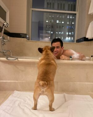 Conrad Ricamora Instagram - Thank you @thepeninsulanyc for the most relaxing, rejuvenating staycation. 🥰🥰🐶