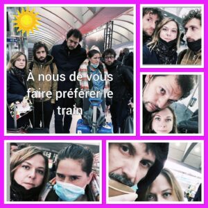 Constance Pittard Instagram - Train annulé. Oh la mauvaise blague 🙃