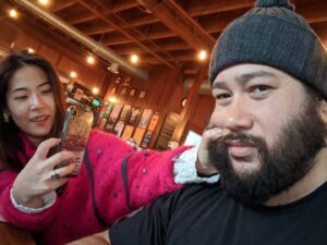 Cooper Andrews Instagram - Happy Birthday to my incredible wife, Abin!!!! @bubblebini your cleverness and love for life with everything it has to offer makes me realize how much of a force of nature you are. You are the reason I smile... except when you're claiming you're pinching my cheeks for everyone who can't 🤣🤣🤣 (photo 10) I love you so much and I STILL can't believe how lucky I am to spend the rest of my life with you. 
We're sticking candles in sweet sticky rice and Mango tonight!