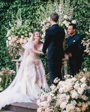 Corbin Bleu Instagram - Grateful beyond words for the honor of officiating @bystyles and John’s wedding! From witnessing the first sparks to celebrating this beautiful union, what a journey it’s been 🥹

May your life together be filled with show-stopping moments and standing ovations. We love you! 🥂❤️