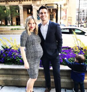 Corey Cott Instagram - HAPPY MOTHER’S DAY! WE’RE HAVING A SECOND BABY! THOUGHT THIS WAS AN APPROPRIATE DAY TO ANNOUNCE THAT ON THE INTERWEBS! #HotMama #MyWifeIsTheBest #Toddlers #DontTouchTheFlowers #Whatever #GottaGetThePic #Moms #TwoKids #GetOffTheShed