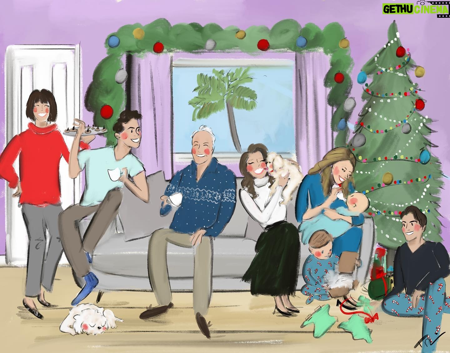 Corey Cott - 6K Likes - Merry Christmas from the Cotts! Artwork by the magnificent, wonderful, gloriously talented @tugrice. Check him out immediately! 🖼👍🏼