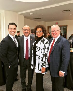 Corey Cott Instagram - A thrilling and inspiring 24 hours coming back to my alma mater @carnegiemellon and celebrating the inauguration of CMU’s new President Farnam Jahanian (@cmufarnam) with fellow alum @msttunie and the guy who taught me to sing good, #GaryKline. I couldn’t be prouder to be a Tartan. The school is in truly amazing hands!