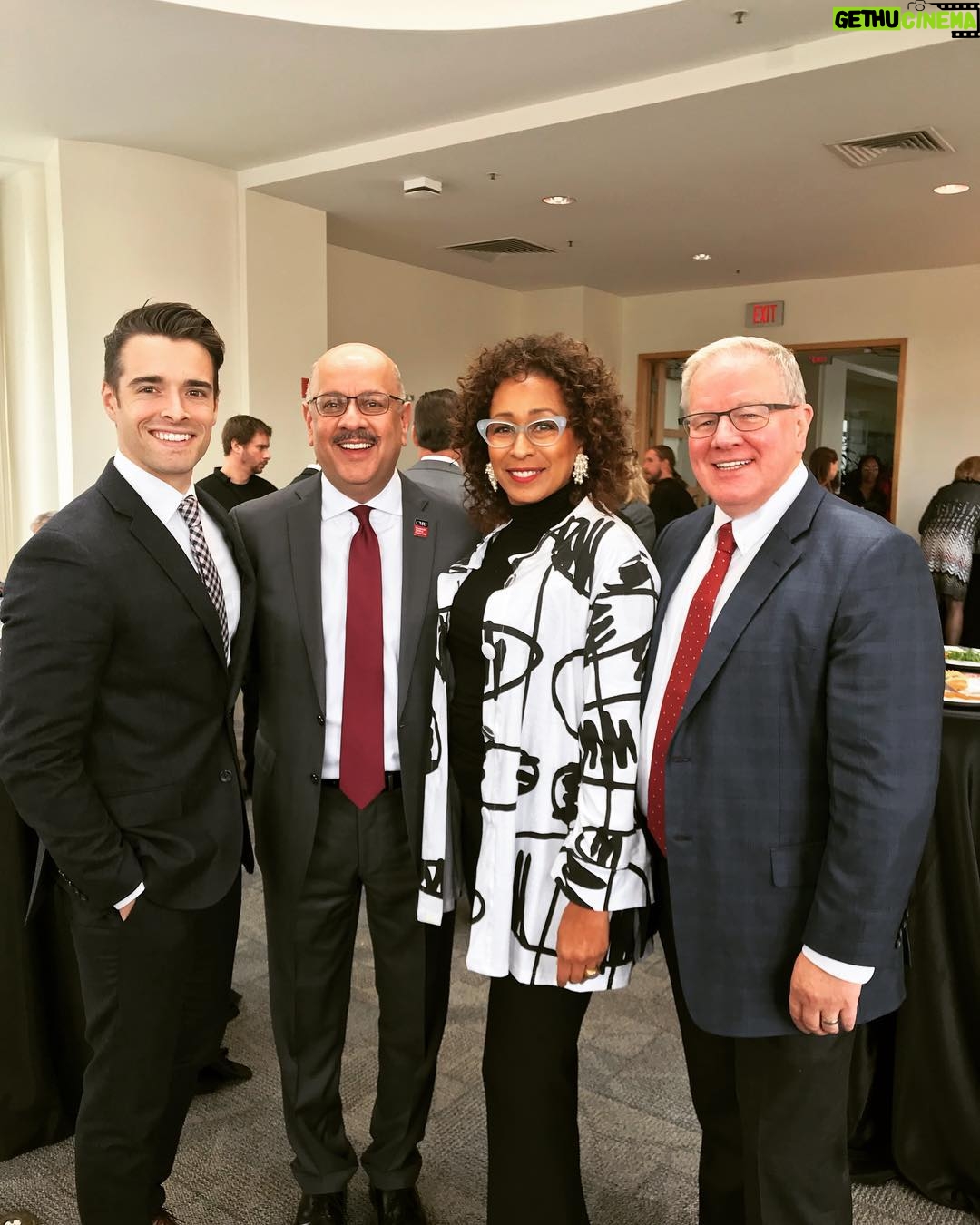 Corey Cott - 7.2K Likes - A thrilling and inspiring 24 hours coming back to my alma mater @carnegiemellon and celebrating the inauguration of CMU’s new President Farnam Jahanian (@cmufarnam) with fellow alum @msttunie and the guy who taught me to sing good, #GaryKline. I couldn’t be prouder to be a Tartan. The school is in truly amazing hands!