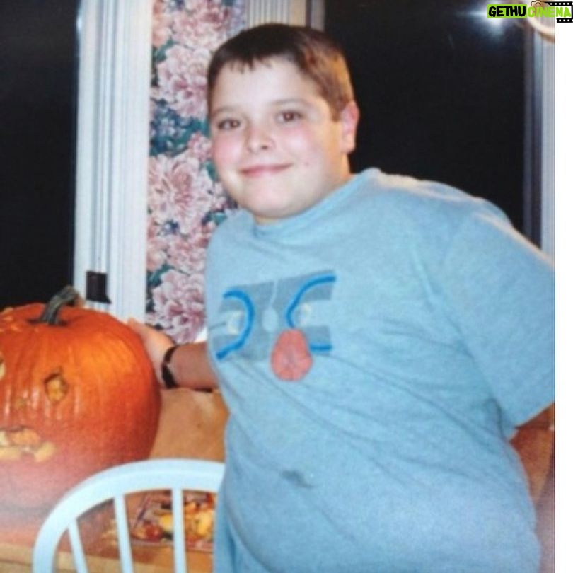 Corey Cott - 5.8K Likes - Almost my favorite time of year again. Pumpkins and basketball. What better way to commemorate the return of fall but with this photographic masterpiece. What a photo. What a time. What a shirt. Bedsides the clipart thrift-store vision of a what a basketball court looks like, my favorite detail has gotta be the stain just north of the belly button. What exactly is that stain? Poptart filling? Brisk Iced Tea? Bagel Bite sauce? We’ll never know. But I‘ll tell you what - this kid doesn’t care. Light as a feather, this king. Yes chef. He’s floatin’ some closed-mouth-smile cockiness because he just absolutely decimated the eyes out of a pumpkin with a $2 pick, and nothing is stopping him now, or ever.