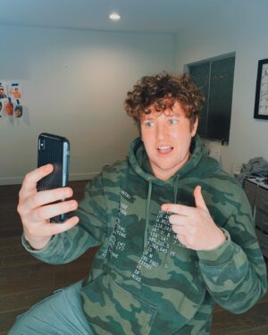 Corey La Barrie Instagram - Since I can’t go out to find the love of my life, I’ve been using the @sweetpeaapp! I've got my boy helping me out to look good for my profile pictures and everything. Y’all should check out the app and see if you can find me! Also, for the next 30 days, Sweet Pea is donating 100% of in-app purchases to @RAINN to support domestic abuse victims.Download now to help support #sweetpeapartner