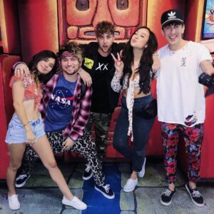 Corey La Barrie Instagram - Had the most amazing time on Jc’s tour can’t wait for the day where I can do my own! Loved meeting everyone and thank you jc for sucking at laser tag! ❤️❤️