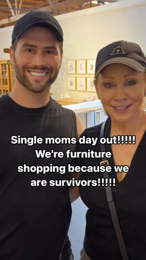 Corey O'Brien Instagram - Hanging with my best friend @reba today!!! She has the most gentle hands and the heart of a fighter!!!!!!!!!!!❤️❤️
——
#reels #reba #rebamcentire #comedy