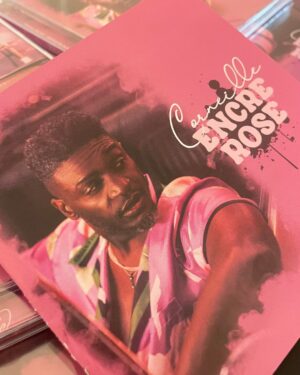 Corneille Instagram - J’ai été libre et audacieux sur cet album et c’est donc avec beaucoup d’émotions que je vous l’offre, en espérant de tout cœur qu’il vous plaise. C’est aussi un travail d’équipe. Un gros merci à mes co-architectes, Sofia de Medeiros, Marco Volcy et Dan Cinelli.  À mes musiciens, Alex Paquette, Hubert Tremblay, Giovanni Arteaga, Kepler Jean-Baptiste. À Dasnhy.
« Encre Rose » nouvel album enfin disponible (lien en bio)