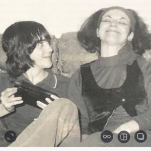 Corrine Koslo Instagram - I found this amazing photo of my brother Tim with my Mom.
It was a Polaroid. My Dad took this picture. So that must have been 69? 71?
I know the smell in this house and I feel the time in my heart.
#brothersandmothers#the earlyseventies#family#love