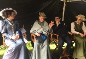 Corrine Koslo Instagram - Miss these wonderful pals and colleagues.
@helenjohns00@joannadouglas@geraldinejames@jonathonholms
#annewithaneseason3#saveannewithaneseason4#kindredhearts