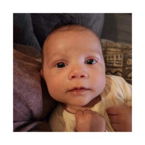 Cortney Casey Instagram - My Squish is 2 months old.🤍 #AZ #KnightConan #BabyBoy #OurLittleOne