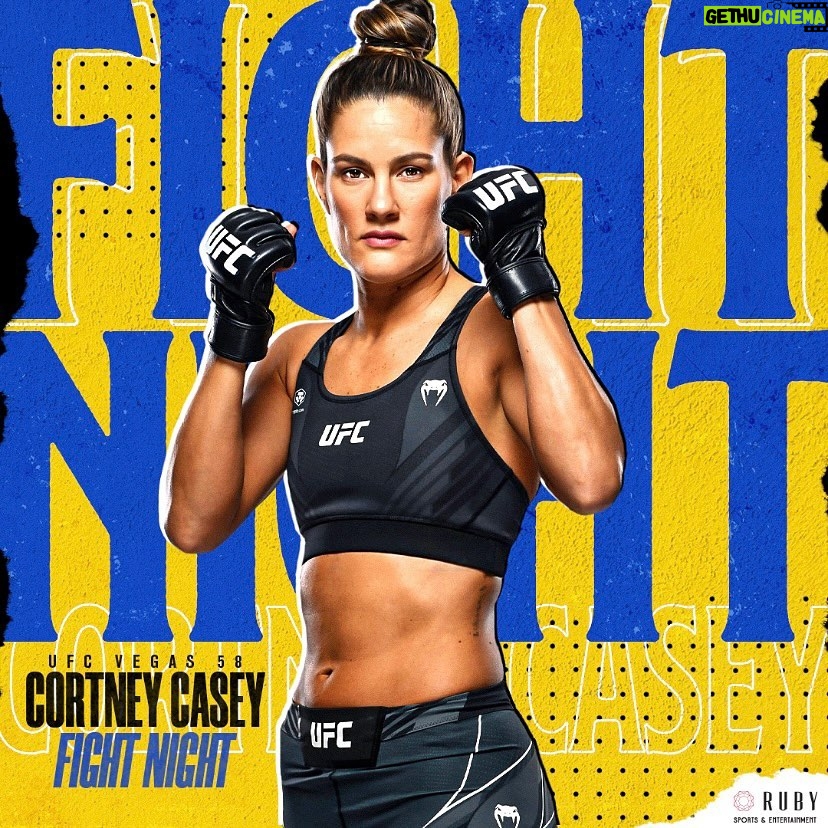 Cortney Casey - 262 Likes - FIGHT NIGHT!! @Castironcasey is ready for her Flyweight bout tonight on this action packed #UFCVegas58 card on @Espnmma !!š„#RubySE