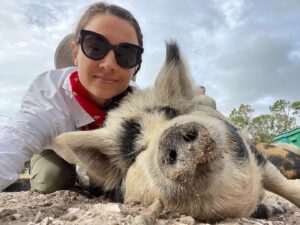 Cortney Palm Instagram - Today was my last day volunteering w/ @littlebearsanctuary as I am moving four hours away (I’ll still visit & may even join their development committee!) I’m going to miss all these beautiful souls. May we all turn towards a more compassionate way of living, by respecting all life & honoring the soul within. I am so grateful for my experience this year on the sanctuary! Even more grateful for all the donations, and all my fans who also helped support the sanctuary Especially after the recent hurricane! I will miss all these beautiful beings, they each had such fun, and unique personalities. - one love
.
.
.
.
.
#littlebearsanctuary #animalrescue #alllivesmatter #onelove #cutepig #cutecow #piglet #disney #donkey #fiona NOT #bacon