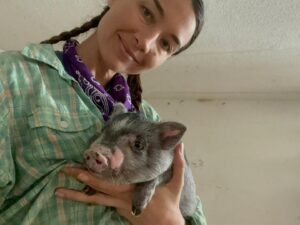 Cortney Palm Instagram - Today was my last day volunteering w/ @littlebearsanctuary as I am moving four hours away (I’ll still visit & may even join their development committee!) I’m going to miss all these beautiful souls. May we all turn towards a more compassionate way of living, by respecting all life & honoring the soul within. I am so grateful for my experience this year on the sanctuary! Even more grateful for all the donations, and all my fans who also helped support the sanctuary Especially after the recent hurricane! I will miss all these beautiful beings, they each had such fun, and unique personalities. - one love
.
.
.
.
.
#littlebearsanctuary #animalrescue #alllivesmatter #onelove #cutepig #cutecow #piglet #disney #donkey #fiona NOT #bacon