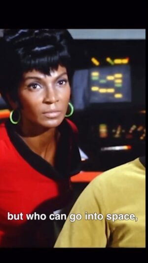 Cory Booker Instagram - I am a sci fi nerd. I grew up consuming so much science fiction. But the first for me was Star Trek. My dad made me watch. He loved the show because it was a boldly hopeful view of what humanity’s future could be, who we could be for each other and to each other. 

I know Nichelle Nichols was a part of his faith and hope in the future. As MLK told her, for people like my father and myself, she fueled a sense of the possibilities; a sense of exciting future frontiers. 

Thank you Nichelle. 

Your light still shines amidst the stars.