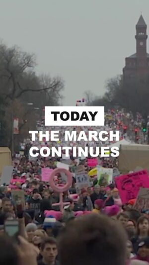 Cory Booker Instagram - On January 21st, 2017 after President Trumps inauguration…500,000 women marched on Washington, and over 5 Million women marched nationwide. Prompted by what a Trump administration threatened to the rights of women, they showed up…and have continued showing up seven years later after their rights were indeed stripped. 
Today we continue to march until women’s rights are fully restored and Roe is codified.