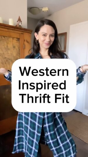 Cory Lee Instagram - With western fashion taking over thanks to Queen B I highly recommend you check the thrift store first!!!! I always see great cowboy boots, denim, plaid and fringe pieces!!!! #coryleematernitystyle #coryleethrifts #shopsustainable #thrift