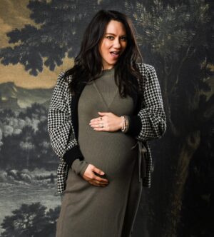 Cory Lee Instagram - 7 months as of yesterday! Officially in my 3rd trimester 😳🙌🏻🤰🏻

Portraits from @rockitpromo preview c/o Sam Santos for @georgepimentel1 

#thymematernity #coryleematernitystyle #stylethebump #maternity #pregnancylife #thirdtrimester