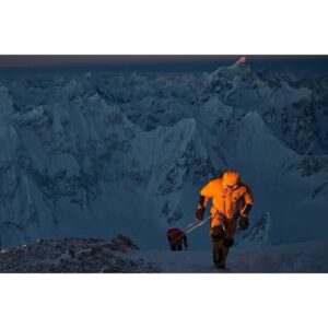 Cory Richards Instagram - 12 years ago today. First winter ascent of Gasherbrum II 8,034 meters. Brothers for life @iamsimonemoro @urubkodenis I don’t know what the temperature was on the summit because our altimeters were frozen. We do know that it was -51 c inside the tent, out of the wind, with three grown men emitting heat. Winds were gusting to about 60-75 kph on the summit, so windchill was likely significant, potentially dropping the temps to around -70. By the time we left the summit, the forecasted storm had hit. Winds increased and visibility dropped until it was so white, it gave us a sense of vertigo. The only way I could keep balance was by staring at whoever was leading. When it was my turn, we dropped below the glacial plateau onto exposed rock, but by then it was getting dark and we were concerned that the tent had blown away. Summits are an interesting place. They mark the physical half way point, but you’ve usually used about 80% of the gas in the tank. This climb never would have happened without the vast experience of both Simone and Denis. I was so incredibly lucky to be part of the team. Three guys, in winter, alone on the 13th highest mountain in the world. It was, to say the least, improbable. 16 expeditions over 26 years had tried and failed to make a winter ascent of one the five Pakistani 8000 meter summits. At the time, I had no idea I’d be the first American. I had no idea how much the climb would change me for better and for worse. I had no idea of the gravity of the undertaking. Had I, I probably wouldn’t have come. Ignorance can be bliss. Simone and Denis and I don’t talk often, but when we do it is a deep bond and resonance. It’s not that we don’t share profound love and respect, but that life simply moves on. I rarely think about the climb, but I always think of them. I have been so fucking lucky to have men like them in my life. I’ve always sought out brothers and mentors. Sometimes because I needed their shine to light my own way. I love them so much. All of them. I am so grateful. Stay tuned for post two on February 4th.