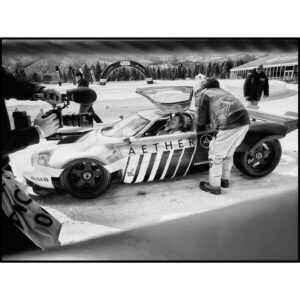 Cory Richards Instagram - The curb weight of the Porsche 356, the first Porsche automobile, was 1700 – 2,296 lbs. The weight of the Porsche name is much heavier. Ferdinand ‘Ferdi’ Porsche, an architect by trade and the great grandson of the company’s founder Prof. Ferdinand Porsche, is now adding his fingerprint to the family’s rich motor-sports legacy.

At 30 yrs old, Ferdi defies all the seriousness and pomp of racing cars. He’s affable, warm, and almost boyish in his excitement. To put it bluntly, he’s ‘cool’ without effort, working hard to invite the next generation into the motorsports world.

On February 24, Ferdi’s @fat.international held its first ice race in Zell am See, Austria, and has now followed it up in Aspen, Colorado. Over the past two days on an icy track in Carbondale, the @fat.icerace has included models from the @aetherapparel Half11 (half Porsche, half F1) to the Rivian R1T, to a host of various @mobil1 cars and drivers tearing around corners, over-steering, under-steering, and generally bringing joy as they spit rooster tails of snow from their tires. 

I watch as an enthusiast warm his hands in the exhaust of a loud engine. He brings them to his nose, closes his eyes and inhales deeply, letting his senses coalesce into something whole and visceral. Ferdi sits in his car nearby grinning. It’s an expression of sincere, palpable joy. As an arm drops, he accelerates onto the track. In a burst of exhaust, something old becomes new again. It’s a Herculean task and these are enormous shoes to fill, but Ferdi seems to be carrying the weight of legacy effortlessly.