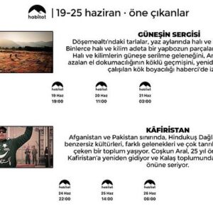 Coşkun Aral Instagram - Bu hafta habitat tv’de öne çıkanlar ve yayın programları…

Daha fazlası için @habitattv_tr hesabını takip edebilirsiniz.